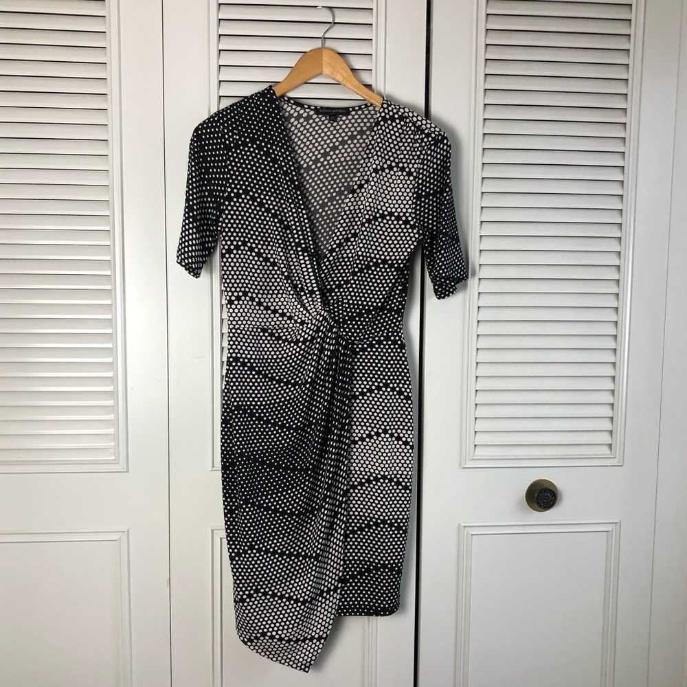 **CLOSING BUY ONE GET ONE**Banana Republic Twist Waist Dress w/ Asym Hem